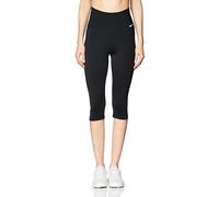 NIKE W NK One DF HR CPRI Tight Leggings Femme, Noir Blanc, m
