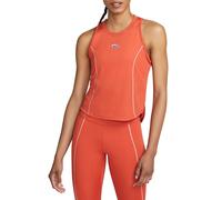 Nike W NK ONE DF TANK NOVELTY Débardeurs L Orange