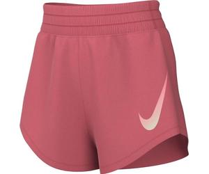 Nike W NK Swoosh Short Veneer vers - Upper Thigh Length Short - Running - Femme