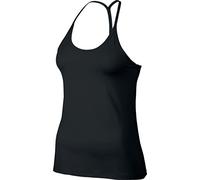 Nike - W NK Tank Slim Strappy - Débardeur pour Femme XL Noir (Noir/Noir)