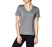 Nike W NK Top SS VCTY Essential T-Shirt Femme, Iron Grey/Pure/(Black), FR : L (Taille Fabricant : L)
