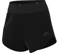 Nike W NK Trail DF Mr 4 Br Shrt Short pour Femme, Noir/Noir, Taille L