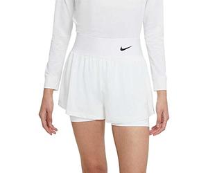 Nike W NKCT DF ADVTG Short, White/White/White/Black, XS Women's