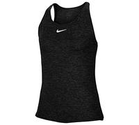 Nike W NKCT Dry ELVTD ESS Tank YR Débardeur Femme, Black/(White), FR : L (Taille Fabricant : L)