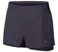 Nike W NKCT Flex Short Short de Sport Femme Gridiron/(Gridiron) FR : XL (Taille Fabricant : XL)