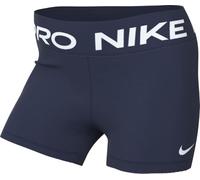 Nike W NP 365 Short 3 Pouces pour Femme, Bleu Marine/Blanc, Taille S