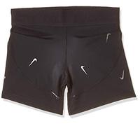 Nike W NP AOP MTLC SWSH Short 5IN Femme, Black, FR : L (Taille Fabricant : L)