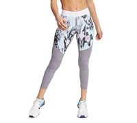 Nike W NP HYP FM Crop TGHT Un Pantalon Femme, White/Gunsmoke/HTR/White, FR : M (Taille Fabricant : M)