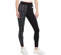 Nike W NSW AOP HR LGGNG FTRA Leggings Women's, Black/White, L