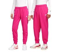 Nike W NSW Club FLC Mr Pant STD Pantalon, Fireberry/Blanc, L Femme
