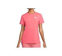 Nike W NSW Club T-Shirt Archaeo Pink/White XXL