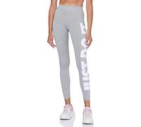 Nike W NSW ESSNTL GX HR LGGNG JDI Leggings Women's, DK Grey Heather/White, M