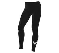 Nike W NSW ESSNTL LGGNG Swoosh Mr, Leggings Femme, Black/(White), L