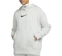 Nike W NSW FLC OS PO HDY MS Sweatshirt à capuche M Blanc