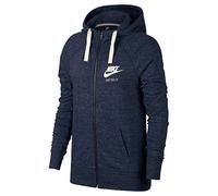 NIKE W NSW Gym VNTG Hoodie Fz Sweat-Shirt Femme, Gris, XS
