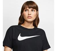 Nike W NSW Swsh Top SS T-Shirt Femme Black/(White) FR: L (Taille Fabricant: L)