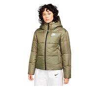 Nike W NSW TF RPL Classic Tape JKT Jacket, Medium Olive/Black/White, M Women's