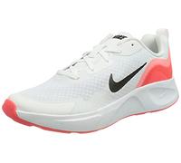 Nike WEARALLDAY (GS) Walking Shoe, White/Black-Flash Crimson, 36 EU