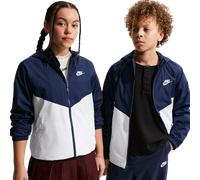 Nike Windrunner Hooded Repel Jacket Enfant - Manteaux blousons, Bleu - Taille 122 - 128 CM - Jersey de coton Blue 122 - 128 CM