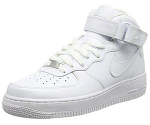 Nike Wmns Air Force 1 Mid '07 Le, sneaker femme, Blanc (White), 37.5