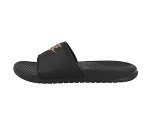 Nike Wmns Benassi Jdi, Chaussures de Fitness femme, Multicolore (Black/Rose Gold 007), 35.5 EU
