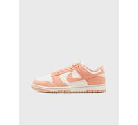 Chaussures sportswear nike dunk low blanc rose femme