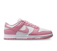 Chaussures sportswear nike dunk low rose blanc femme