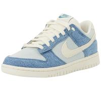 Nike Femme WMNS Dunk Low, Smokey Blue Pales Ivory Denim Turq Ochre, 38 EU