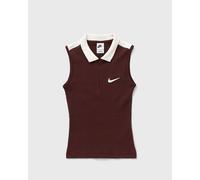 Nike WMNS FITTED-TANK women Tops & Tanks red taille: XXL
