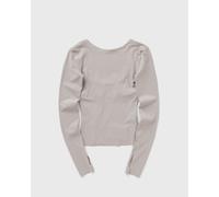Nike WMNS ZENVY DF LS TOP NV women Longsleeves beige taille: L