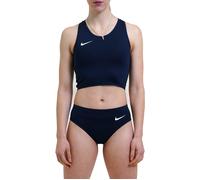 Nike Women Team Stock Cover Top Tee-shirt L Bleu