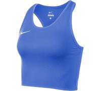 Nike Women Team Stock Cover Top Tee-shirt M Bleu