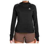 Nike - Women's ACG Trail UV Hooded Midlayer - Haut à manches longues - S - black / black / summit white