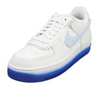 Nike Women's Air Force 1 Shadow White/Royal Tint-Racer Blue (FJ4567 100) - 7