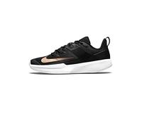 Nike Femme Nikecourt Vapor Lite Women's Clay Court Tennis Shoe, Black/MTLC Red Bronze-White, 39 EU