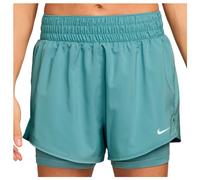 Nike - Women's Dri-FIT One 3'' 2-in-1 - Short de running - L - cannon / reflective silver