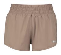 Nike - Women's Dri-FIT One 3'' - Short de running - XL - mink brown / reflective silver