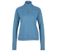 Nike - Women's Dri-FIT Pacer 1/4 Zip - T-shirt technique - XS - smokey blue / reflective silver