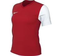 Nike Womens Jersey W NK DF Tiempo Prem II JSY SS, University Red/White/White, DH8233-657, XL