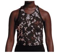 Nike - Women's One Fitted Dri-Fit Printed Tank Top - Débardeur - XL - black