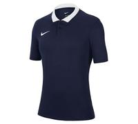 Nike Womens Polo W NK DF Park20 Polo SS, Obsidian/White/White, CW6965-451, M
