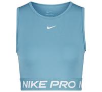 Nike - Women's Pro Dri-Fit Cropped Tank Top - Débardeur - XL - smokey blue / white