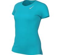 Nike Women's Shirt W NK Fast DF SS Top, Rapid Teal/Reflective Silv, DD5927-443, XL