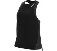 Nike Women's Shirt W NK Fast DF Tank, Black/Reflective Silv, DD5940-010, XS