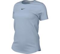 NIKE Women's Shirt W NK One Classic DF SS Top, Lt Armory Blue/Black, FN2798-440, XS