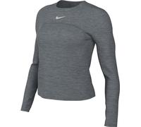 Nike Women's Shirt W NK Swift Elmnt DF UV CRW Top, Smoke Grey/Lt Smoke Grey/Reflective Silv, FB4297-084, M