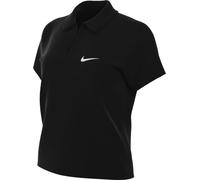 Nike Women's Shirt W NSW Essntl SS Polo CRP Top, Black/White, DV7884-010, S
