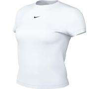 Nike Women's Shirt W NSW NK Chll KNT MD CRP, White/Black, FV5508-100, XS