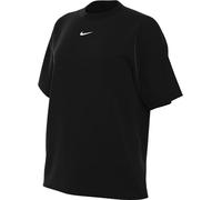 Nike Women's Shirt W NSW Tee Essntl Lbr, Black/White, FD4149-010, XL