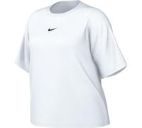 Nike Women's Shirt W NSW Tee Essntl Lbr, White/Black, FD4149-100, XL